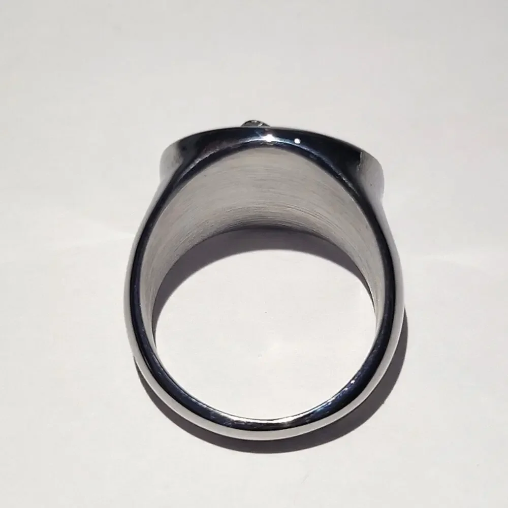 Lion Statement Handmade Men's Ring Size 10 NWT
